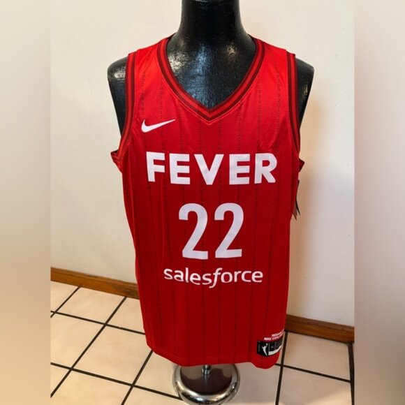 Indiana Fever WNBA Caitlin Clark Basketball Jersey # 22 , Unisex - Picture 11 of 13